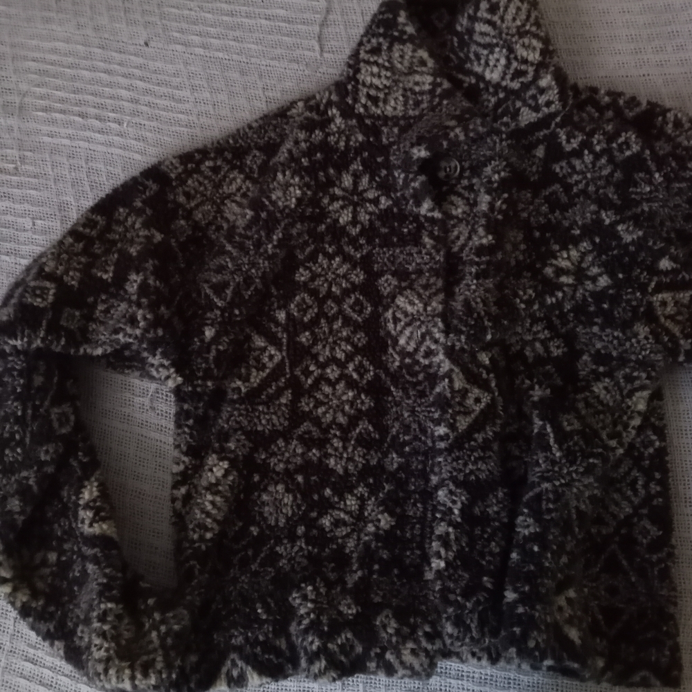 Western Vintage Teddy Cardigan